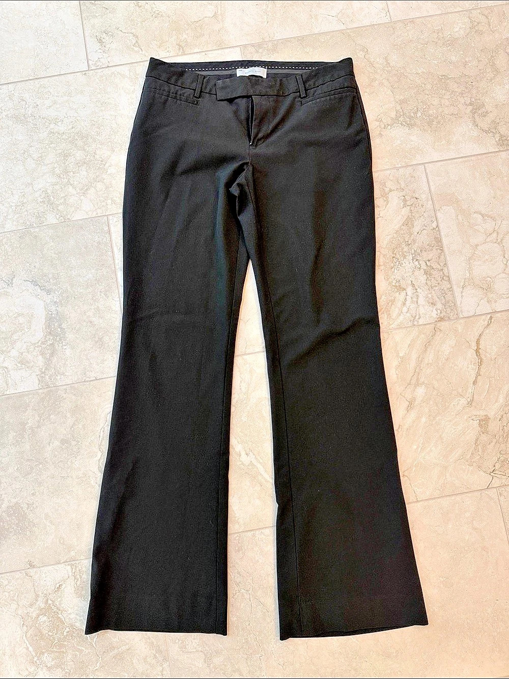 Gap Modern Boot Black Bootcut Pants Waist 4R
